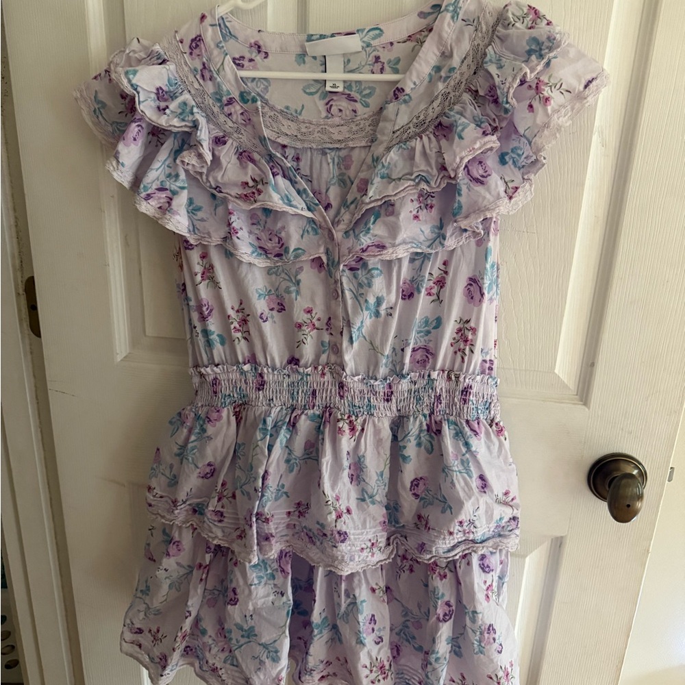 LoveShackFancy x Target Lou Double Ruffle Dress - Picture 3 of 7